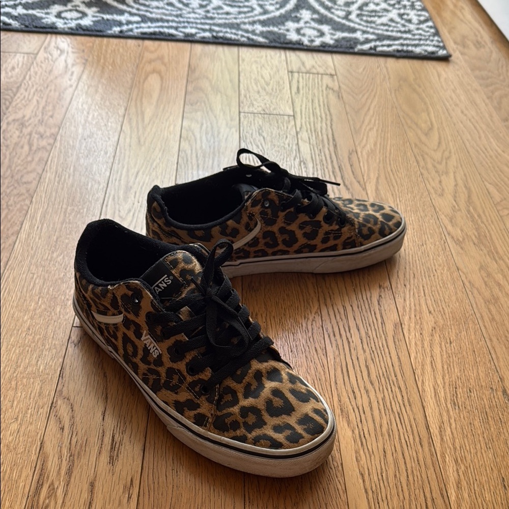 Vans Wild Leopard Print Sneakers